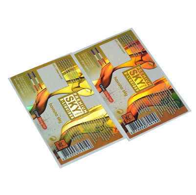 70mm Breiten-pharmazeutisches Steroid Vial Labels Fake Resistant
