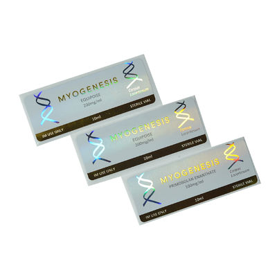 Breiten-starke klebende Aufkleber Matt Lamination Foil Stamping Labelss 28mm
