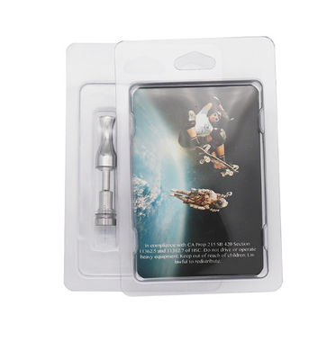 Karte 200gsm Art Paper Silver Hologram Blister, die für Pen Cbd verpackt