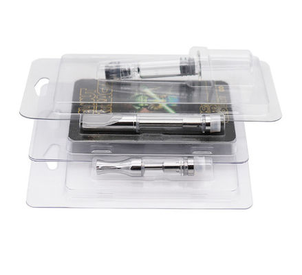 Karte 200gsm Art Paper Silver Hologram Blister, die für Pen Cbd verpackt