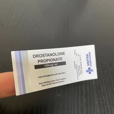 Flaschen-Aufkleber ISO9001 PMS Farbe26mm der Längen-30ml mit silberne Folien-Drucken