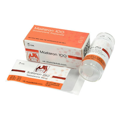 Geprägt, 25mm breites 10ml Vial Labels For Steroid Sustanon 250 druckend