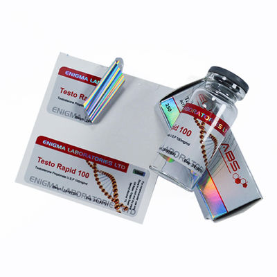 Antitropfflasche-Aufkleber der fälschungs-10ml, 6cm Längen-klebende Aufkleber-Aufkleber