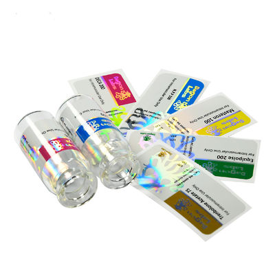 Antitropfflasche-Aufkleber der fälschungs-10ml, 6cm Längen-klebende Aufkleber-Aufkleber