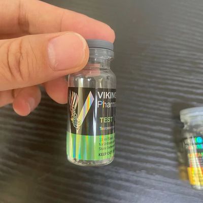 Farbgenehmigte pharmazeutische Steroid-Vial Labels ISO Art Papers CMYK