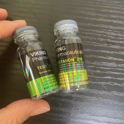 Farbgenehmigte pharmazeutische Steroid-Vial Labels ISO Art Papers CMYK