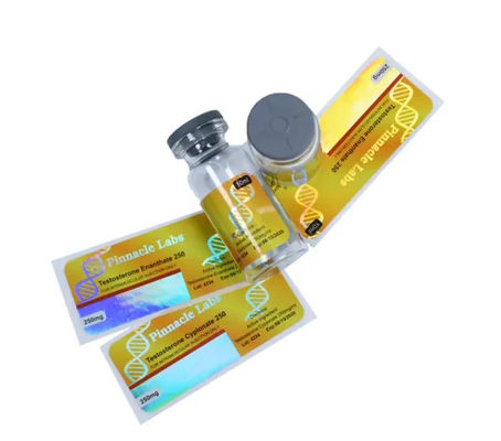 Glatte Medizin Soems Laminierungs-10ml Vial Labels Hologram Security For