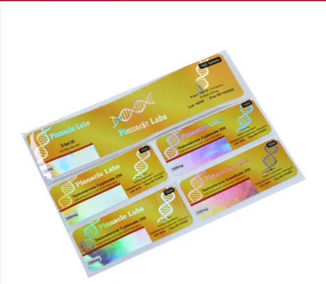 Glatte Medizin Soems Laminierungs-10ml Vial Labels Hologram Security For