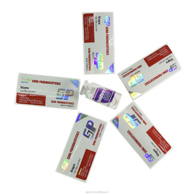 Gefälschtes Druck30x84mm Antiglas Vial Labels For Medicine Bottle