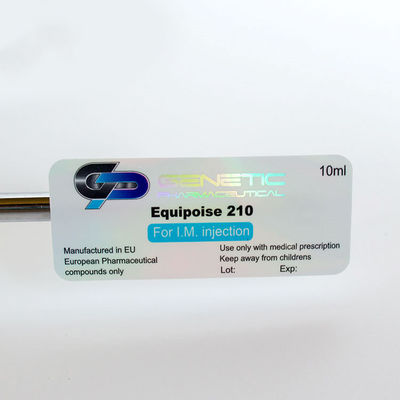 Aufbereitete ganz eigenhändig geschriebe Sicherheits-Aufkleber 10ml Vial Labels 25*60mm
