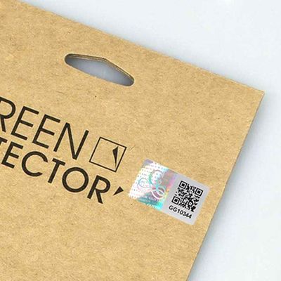 gefälschte Vial Label Strong Adhesive For-Dichtungs-Antikästen des Hologramm-3D