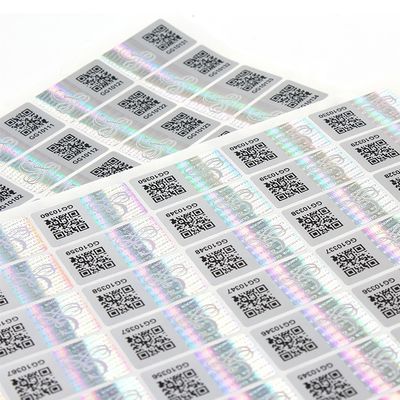 gefälschte Vial Label Strong Adhesive For-Dichtungs-Antikästen des Hologramm-3D