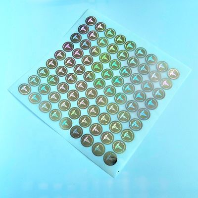 CMYK, das Flasche Oilproof-Goldhologramm-Vial Label Fors 10ml druckt
