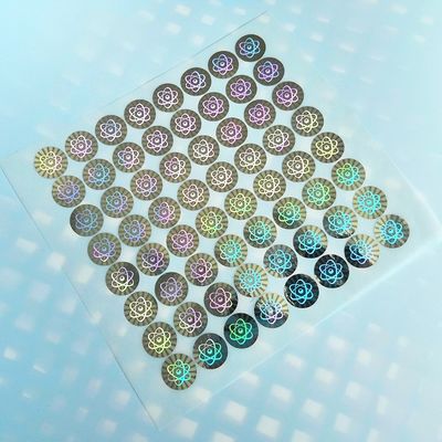 CMYK, das Flasche Oilproof-Goldhologramm-Vial Label Fors 10ml druckt