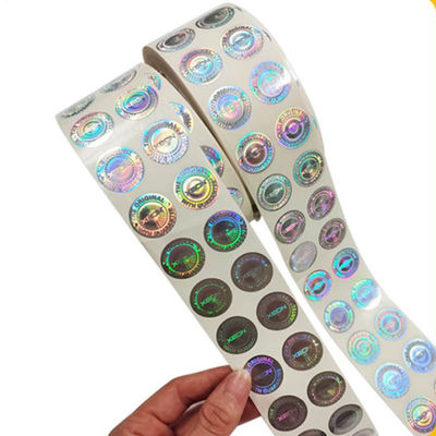 Gefälschtes Antihologramm Vial Label Digital Printing Hologram Vial Label