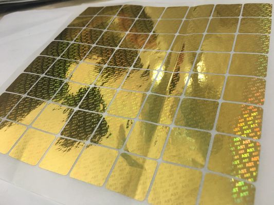 Gefälschtes Antihologramm Vial Label Digital Printing Hologram Vial Label