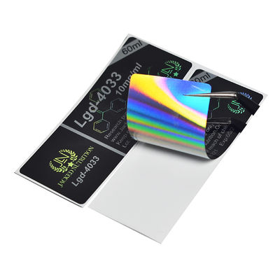 Soem schwärzen 3x6.8cm ganz eigenhändig geschriebe Vinylapotheken-Vial Labels SGS-Bescheinigung