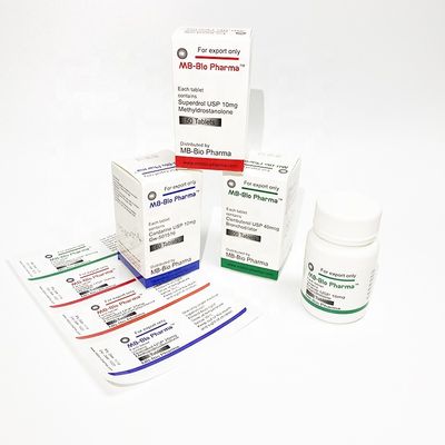 Gefälschte Tablettenfläschchen-Antiaufkleber, Matt Lamination Medication Label Stickers