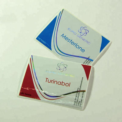 Glatte Laminierungs-Tablettenfläschchen-Aufkleber, 80mm breiter pharmazeutischer Vial Labels