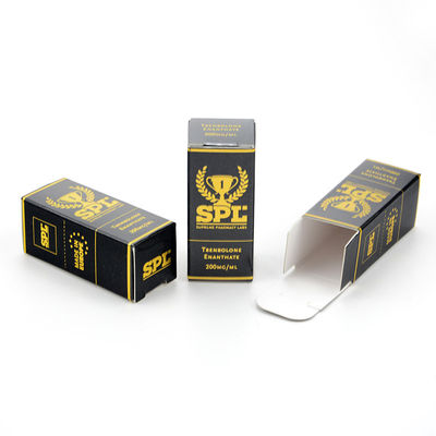 Handgemachte aufbereitete 28mm breite kleine Pappverpackung packt Schwarzes ein