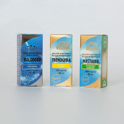 Prägungs10ml Vial Boxes, 5mm Längen-Kleinverpackungen-Kasten