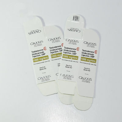 Pantone-Farbe biologisch abbaubares 10ml Vial Boxes For Medicine Packaging