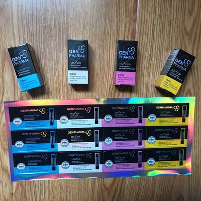 60mm hohe ganz eigenhändig geschriebe Verpackenkästen 300g/M2 für Flasche 10ml