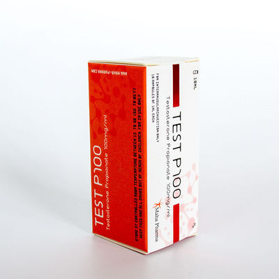 Pharmazeutische ganz eigenhändig geschriebe Länge 10ml Vial Boxes 25mm für Testosteron-Propionat