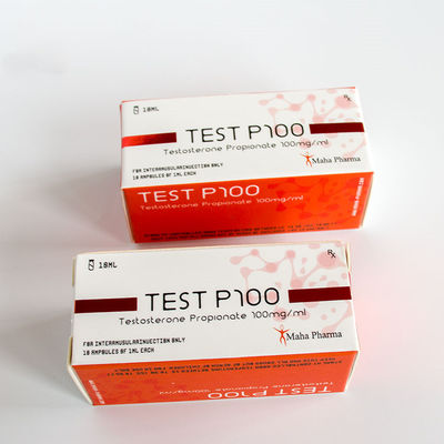 Pharmazeutische ganz eigenhändig geschriebe Länge 10ml Vial Boxes 25mm für Testosteron-Propionat