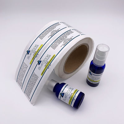 Hitzebeständige Aufkleber des PVC-Vinylaufkleber-3.5x7.6cm der Tropfflasche-30ml