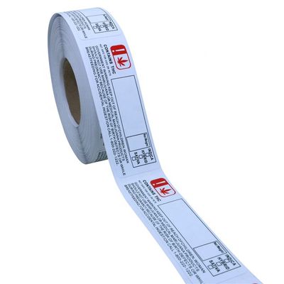 Breiten-Goldfolien-kundenspezifische Aufkleber RoHS 70mm für Tropfflasche 10ml