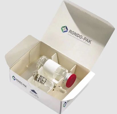 faltbare Kästen der Pappe400gsm, 8cm Höhen-medizinischer Verpackenkasten