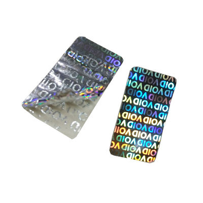 Breiten-echter sicherer Hologramm-Aufkleber ISO9001 25mm für Glasphiole