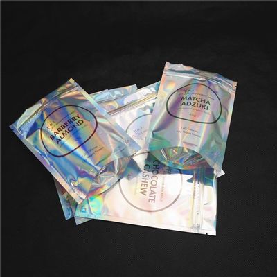 Offsetdruck-wiederversiegelbare Reißverschluss-Aluminiumfolie-Tasche für das Verpacken der Lebensmittel