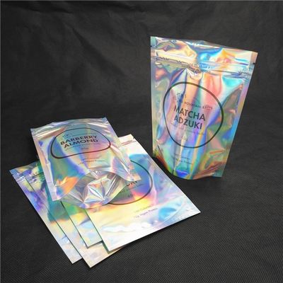 Offsetdruck-wiederversiegelbare Reißverschluss-Aluminiumfolie-Tasche für das Verpacken der Lebensmittel