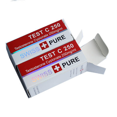 UVbeschichtung 10ml Vial Boxes, Verpackenkästen der weiße Pappe300gsm