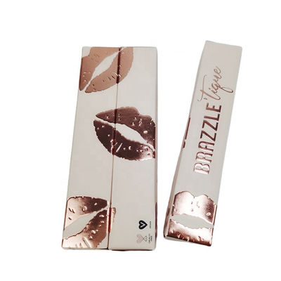 300g/M2 kosmetischer Papierkasten, Matt Lamination Lipstick Paper Box