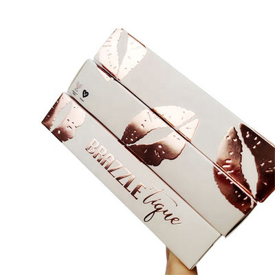 300g/M2 kosmetischer Papierkasten, Matt Lamination Lipstick Paper Box