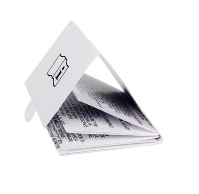 Weiße aufbereitete kundenspezifische Broschüre 160gsm, die Matt Lamination druckt