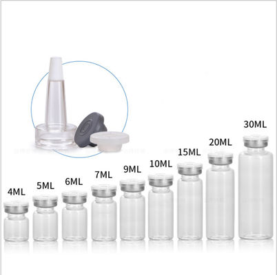 Kleine pharmazeutische Flasche der transparente Medizin-Glasphiolen-2ml