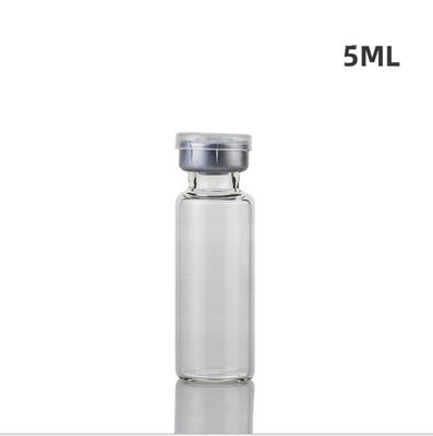 49mm Höhen-Medizin-Glasphiolen, zerbrechliches Anti5ml Amber Glass Bottles