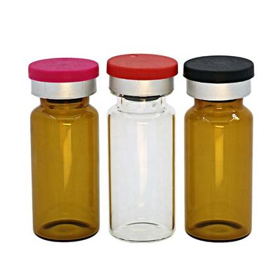49mm Höhen-Medizin-Glasphiolen, zerbrechliches Anti5ml Amber Glass Bottles