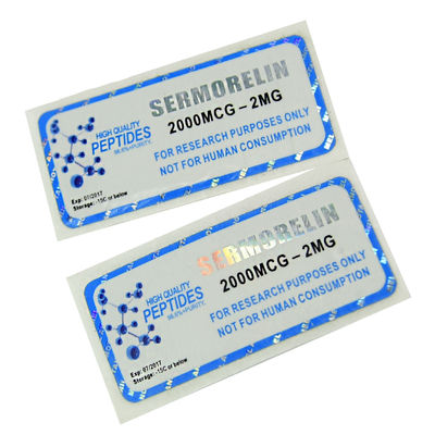 Breiten-starke klebende Aufkleber Matt Lamination Foil Stamping Labelss 28mm