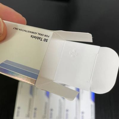 Winstrol-Tablets tapezieren das Kasten-Drucken und stempeln Silber-Folie, prägten Medizin-Pillen-Kästen