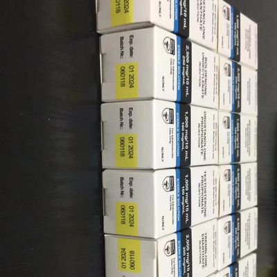 Kundenspezifische Papier-Kästen Marke Hilma Biocare 300gsm Pappe10ml mit zusammengebrachten Aufklebern, Flieger