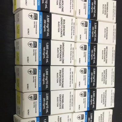 Kundenspezifische Papier-Kästen Marke Hilma Biocare 300gsm Pappe10ml mit zusammengebrachten Aufklebern, Flieger