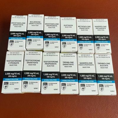Kundenspezifische Papier-Kästen Marke Hilma Biocare 300gsm Pappe10ml mit zusammengebrachten Aufklebern, Flieger